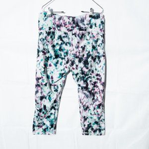 Old Navy Active Go Dry Fitted Crop Leggings Women's Size XL Pink White Black